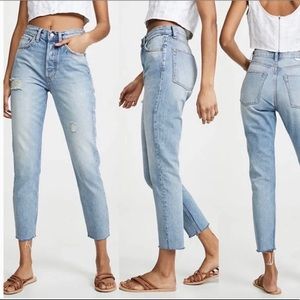 Boyish Jeans The Billy High Rise Rigid Skinny Crop
